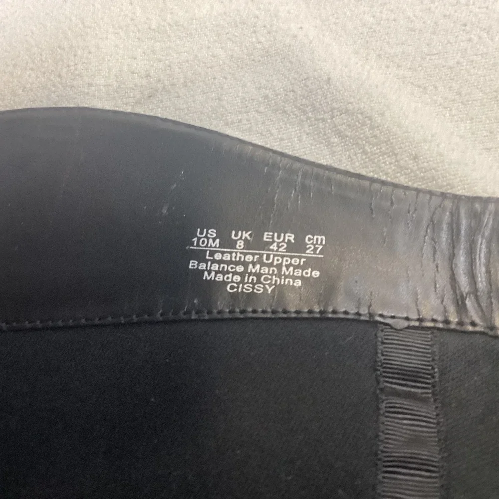 Franco Sarto Cissy Black Leather Knee High Riding Boots Womens 10M Block Heel